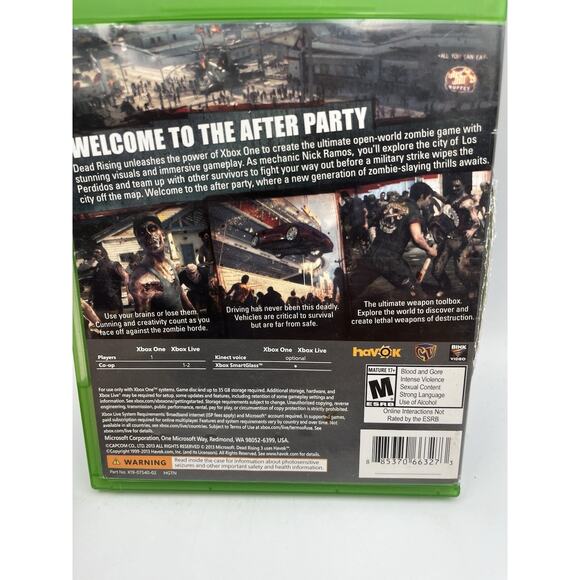 Dead Rising 3 (Microsoft Xbox One, 2013) - Picture 3 of 6